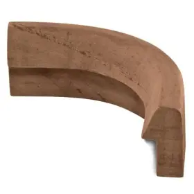 60833 Seateak Boat Marine Grade Teak Outside Corner Rail Molding