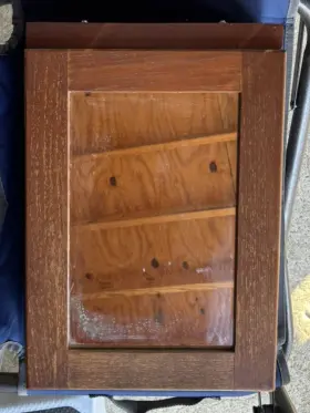 62354 Seateak Medicine Chest Mirrored Teak Cabinet -