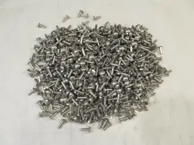 R455hf06-10 Securit 3/16 X 5/8 Aluminum Round Dome Truss Head Solid Rivets Bx 720 Steampunk Crafts M
