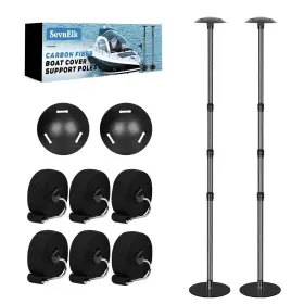 Bsp01 Sevnelk Carbon Fiber Boat Cover Support Poles - Adjustable Height 22.4 Inch -66 Stable Ir