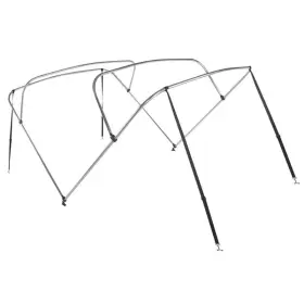 Ov80316 Shademate Bimini Top 4 Bow Aluminum Frame Only 8ftl X 54 Inch H 85 -90 W Boat