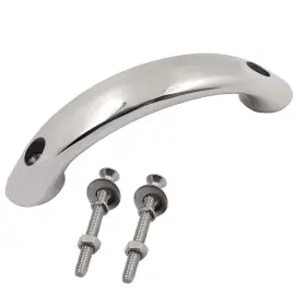 Shenghuiss 768432350345 Boat Grab Handle Solid 316 Stainless Steel Marine Grade Heavy Duty 6.5 Inch