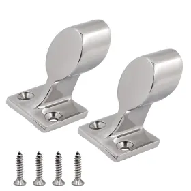 Shenghuiss 791545171644 2 Pack 7/8 Inch Stainless Steel 316 Hand Rail Fitting 60 Degree E