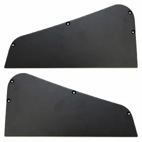 Umc-145 Skiers Choice Boat Deck Vent Covers 116091 Black Ss Set Of 2