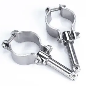Smart Marine 972171695627 Smartmarine 2x 316 Stainless Steel Clamp On Oarlocks Or Rowlocksboat Oarlock Soc