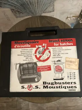 148081 Sogeman Bugbusters Hatch Screen Covers -weighted