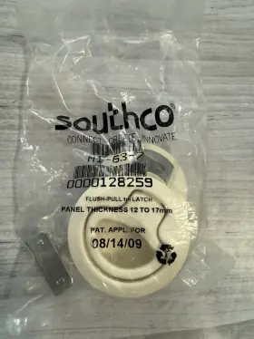 M1-63-7 Southco Boat 2 Inch Flush Mount Pull Latch Beige