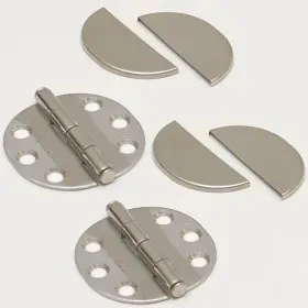 N6-5a-7vc7-24 Southco Boat Hinges 14 Gauge 2 5/8 X 3/4 Inch Pair