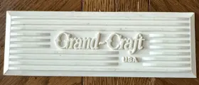 Gc001 Sportskraft Grand Craft Step Pad White Oem Vintage
