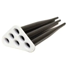 Raosmb-2p-t Sportsman Boats Boat Rod Organizer 6-rod White