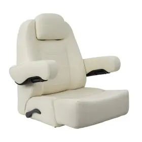 109454 Springfield Marine Charter Helm Low-back With Bloster - Off White