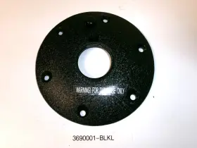 3690001-blkl Springfield Marine Thread-lock Table Base Black Pontoon Boat