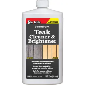 94932 Star Brite Premium Teak Cleaner And Brightener - Restore Enhance Wood Gr