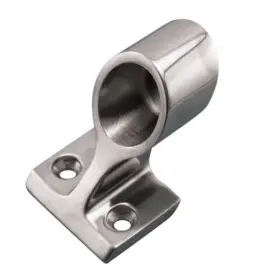 Suncor Stainless 791506056898 Forward End Rail 1 Inch 120 Deg Boat Hardware Bimini 316 Ss