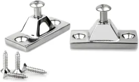 Sunoom 792276980468 Marine Deck Hinge Side Mount 316 Stainless Steel Boat Bimini Top Fitting