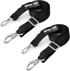 Sgqmb-98 Sunoom Boat Adjustable Bimini Top Straps Awning Webbing Strap With Black