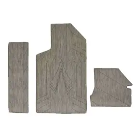 9554-a Supra Boats H1124 Boat Snap-in Floor Mat Kit Woven Vinyl Compass Hb