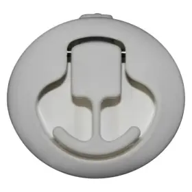 Nfsl-5-2-dp T-h Marine White Nautical Flush Slam Latch