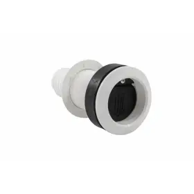 T9t-rfth2bdp T-h Marine Single 1.5 Inch Hose Diameter White/black Thermoplastic Boat Scupper