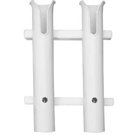 2-rod Taco Marine 51818 Poly Rod Rack White
