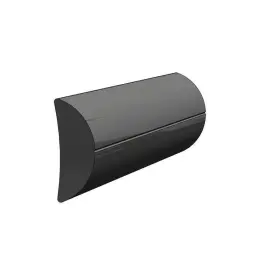 V21-0456bka12d Taco Marine Rigid Vinyl Black Rub Rail Insert 5/8 Inch W X 1-1/2 H