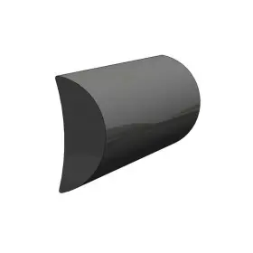 V21-0457bka20d Taco Marine 20 Ft. Black Rigid Vinyl Rub Rail 3/4 Inch W X 1-7/8 H