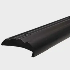 V21-9790bka20d Taco Marine Rigid Vinyl Black Rub Rail 7/8 Inch W X 2-3/16 H 20ftl