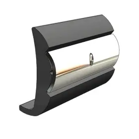 V21-9790wha20d Taco Marine Rigid Rub Rail 2-3/16 Inch X7/8 Artic 20ft