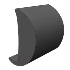 V21-9938bka20 Taco Marine Rigid Rub Rail Black 20