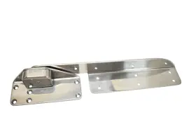 100-339-84 Taco Metals Hd Marine Transom Door Latch Polished Stainless Steel Boat Hardware