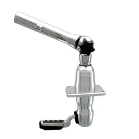 T9a-gs2801 Taco Metals Set Of 2 Stainless Steel Fishing Outrigger Mount With 30 Degree Offset Handle