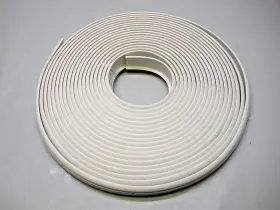 V11-9811 Taco Semi Rigid Frosty White Rub Rail V11-9811. 60ft Length