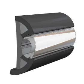 V11-9970bka100-1 Taco Large Suproflex Rub Rail 2.5 Inch X 1 Black #v11-9970bka100-1