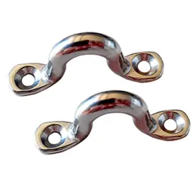 2020109027 Taylor Made Products Eye Strap Chromed Zamak For Bimini Tops 1-7/8 Inch L X 5/8 H M 2020109027 Taylor Made Products Eye Strap Chromed Zamak For Bimini Tops 1-7/8 Inch L X 5/8 H M