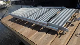 10-16008 Taylor Intl Sel- Adjusting Boarding Stairs With 7 Steps And Handrail Included
