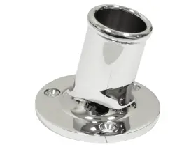 Taylor Made 040011941022 959 Chromed Bronze 1 Inch Flag Pole Angled Top Mount Socket
