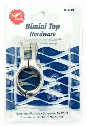 11749 Taylor Made Bimini Top Stainless Steel Hardware 7/8 Inch Railing Clamp
