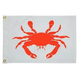 5618 Taylor Made Crab Boat Flag 12 Inch X 18 #5618
