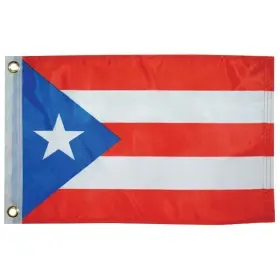 93085 Taylor Made Marine Nylon 12 Inch X 18 Puerto Rico International Courtesy Flag