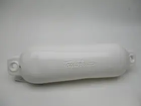 Gbp000325 Taylor Made Hull Gard Marine Boat Inflatable Vinyl Fender White 4-1/2 X 16