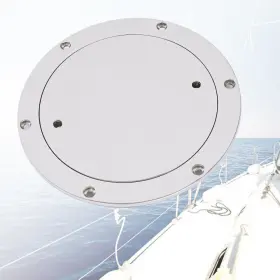Ss316 Tbvechi Stainless Steel Disc 6 Inch Marine Boat Inspection Hatch Round Deck Plate Access