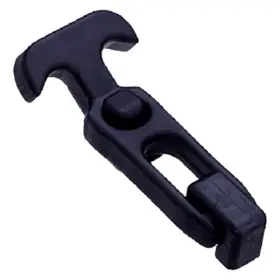 29212 Teak Isle Self Tap Concealed Rubber T-handle Latch