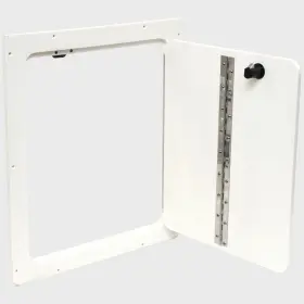 33097-13183 Teak Isle Robalo Boat Head Vanity Door 31-13183 R295 / R305 Bifold Off White
