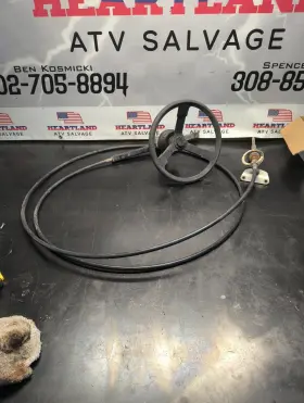 Teleflex16 Teleflex Marine Boat Steering Helm With 16ft Cable Works Good. R12