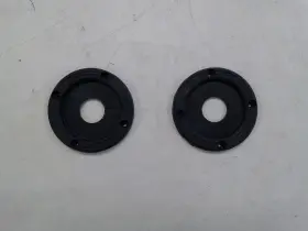530940 Th Marine Fishing Rod Holder Grommet Pair 2 3 3/8 Inch Od Black Boat