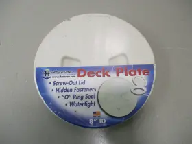 Dps-8-3-dp Th Marine T-h Sure-seal 8 Inch I.d. Sand Shell Screw Out Boat Deck Plate