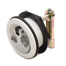 1013955 Th Marine Pn Boat Hatch Latch 2 1/4 Inch Non Locking Plastic White
