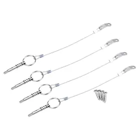 Thorn 608119328635 Boat Bimini Quick Release Pin With Lanyard 4 Pcs Stainless Steel Top P