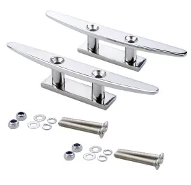 Thorn 608119329533 Boat Cleat Marine Dock Cleats 316 Stainless Steel Flat Top Heavy Duty