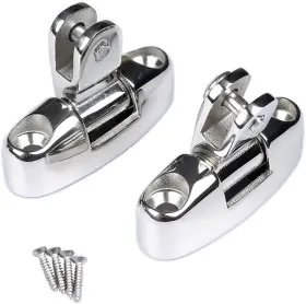 Thorn 608119329588 Boat Bimini Top Deck Swivel Hinge Mount 316 Stainless Steel Pack Of 2